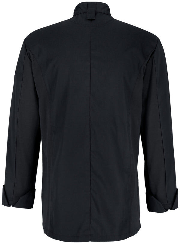 Herrenkochjacke Lewis; Kleidergröße 58; czarny