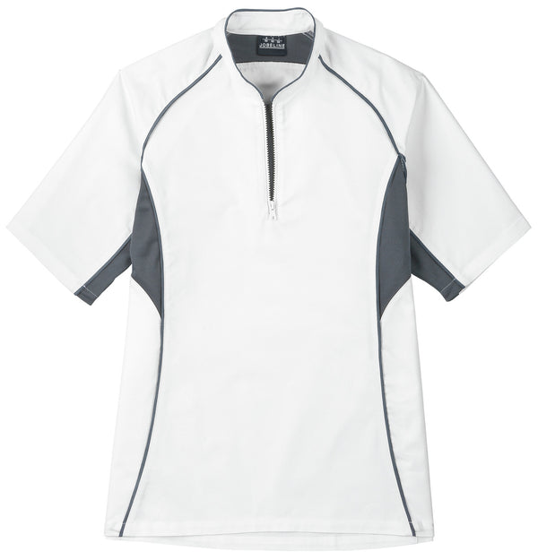 bluza kucharska męska Joker; Kleidergröße 62; biały/szary