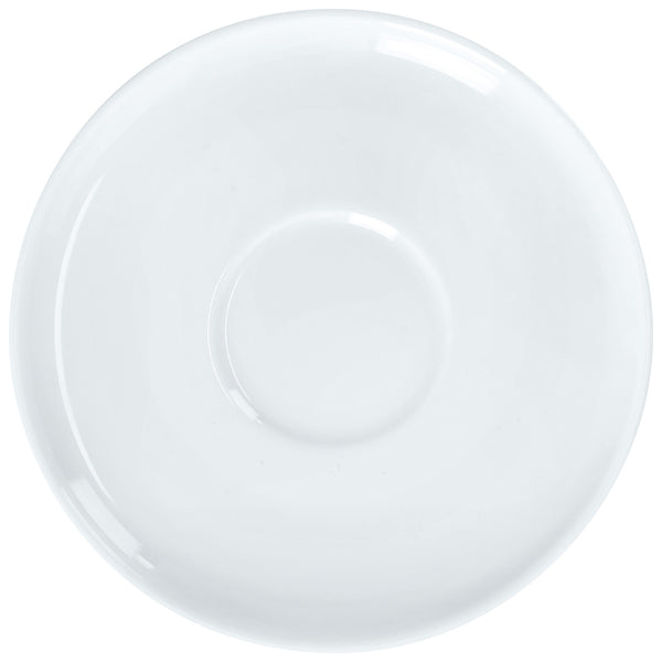 spodek do filiżanki do kawy Alegria; 15 cm (Ø); biały; 6 sztuka / opakowanie