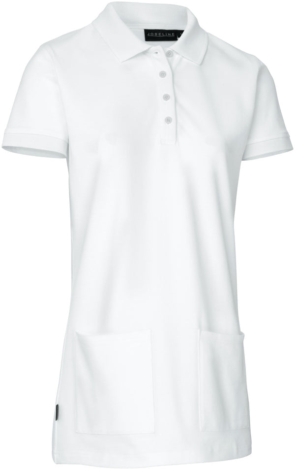 koszulka polo damska Cato Comfort; Kleidergröße S; biały
