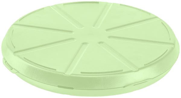 pizza box wielokrotnego użytku Yari Neo; 35.8x4.9 cm (ØxW); zielony; okrągły; 10 sztuka / opakowanie