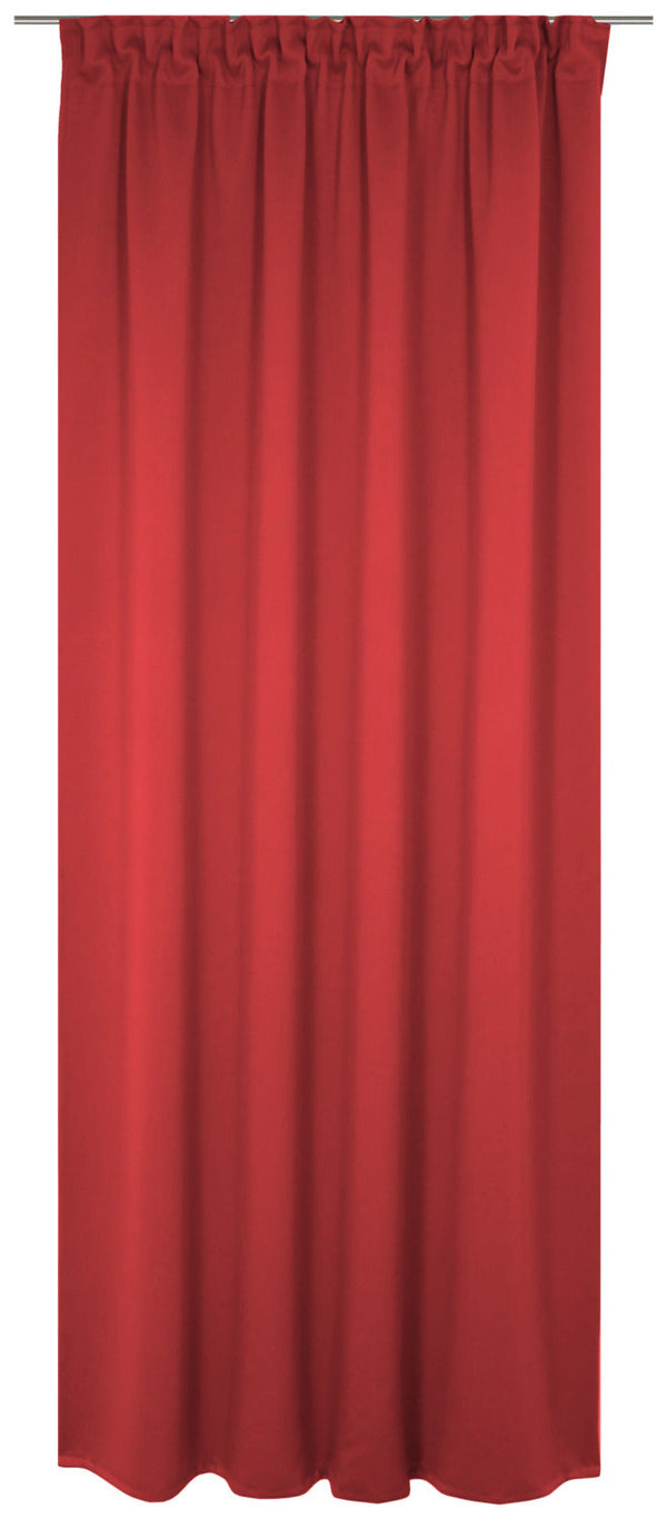 Verdunklungsvorhang Granat Multiband; 142x175 cm (SxW); czerwony