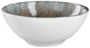 Schale Saturnus; 500ml, 15x6 cm (ØxW); antracyt/zielony/pomarańczowy; okrągły; 6 sztuka / opakowanie