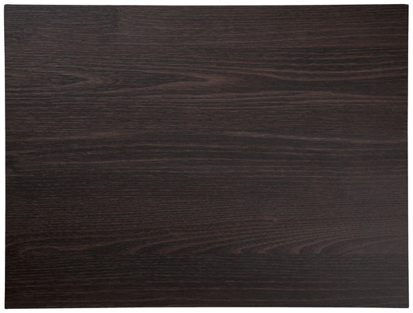blat Maliana prostokątny; 80x60 cm (DxS); dąb/wenge; prostokątny