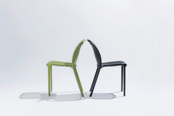 Kunststoffstuhl Stratos; 43x51x82 cm (SxGxW); siedzisko zielony