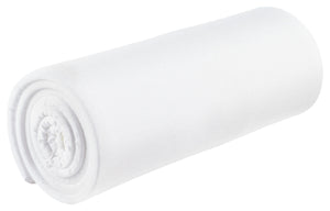 prześcieradło z gumką Jersey; 90-100x190-200 cm (SxD); biały; 10 sztuka / opakowanie