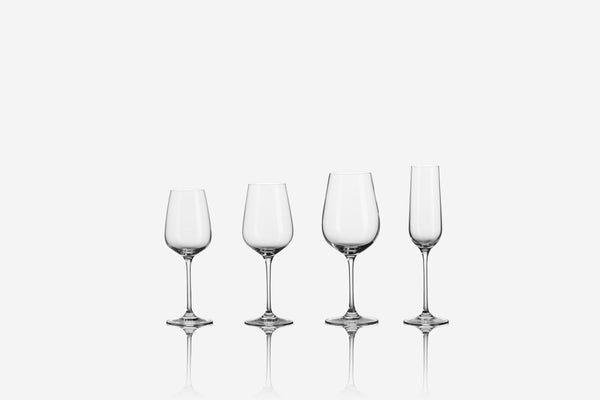 kieliszek do wina różowego Medina ze znacznikiem pojemności; 360ml, 5.8x21.8 cm (ØxW); transparentny; 0.2 l Füllstrich, 6 sztuka / opakowanie