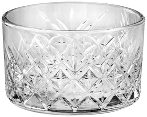 szklana misa Timeless; 225ml, 9x5.4 cm (ØxW); transparentny; 4 sztuka / opakowanie