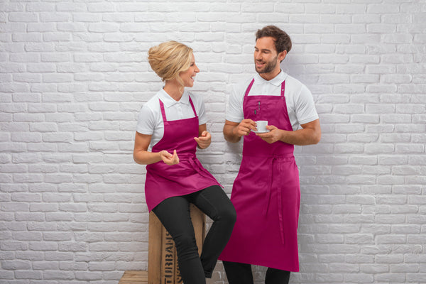 fartuszek Taras kolorowy 64x100 cm; 64x100 cm (DxS); jeżyna