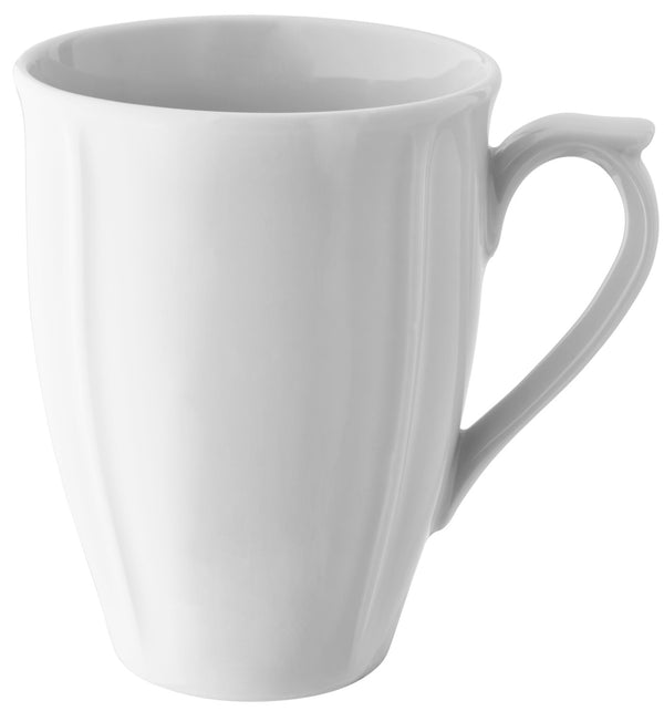 kubek Amely; 300ml, 8.5x10.5 cm (ØxW); biały; okrągły; 6 sztuka / opakowanie