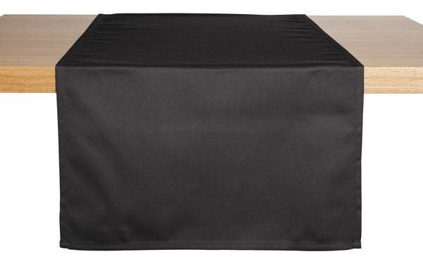 bieżnik Oblia; 40x130 cm (SxD); czarny; prostokątny; 6 sztuka / opakowanie