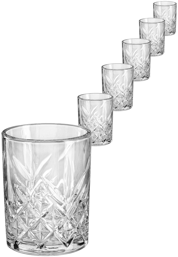 Likörglas Timeless; 115ml, 5.5x7.6 cm (ØxW); transparentny; 6 sztuka / opakowanie