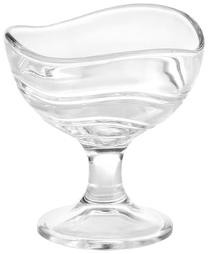 pucharek do lodów Acapulco; 300ml, 11.6x12.5 cm (ØxW); transparentny; 6 sztuka / opakowanie