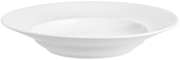 talerz do makaronów Base; 550ml, 27x5 cm (ØxW); biały; okrągły; 4 sztuka / opakowanie