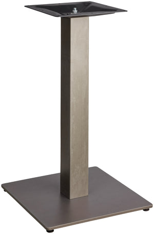 podstawa Industrio Standard; 43x43x72 cm (SxDxW); szary vintage; kwadrat