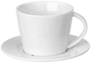 filiżanka do kawy/cappucino Bebida; 180ml, 8.2x6.5 cm (ØxW); biały; okrągły; 6 sztuka / opakowanie