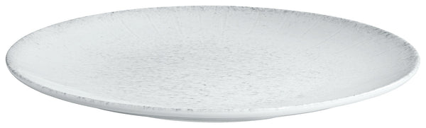 talerz płaski Caju bez rantu; 28 cm (Ø); biały/szary; okrągły; 6 sztuka / opakowanie