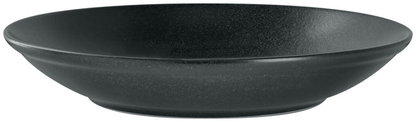 talerz głęboki Masca; 500ml, 26x4.5 cm (ØxW); czarny; okrągły; 6 sztuka / opakowanie