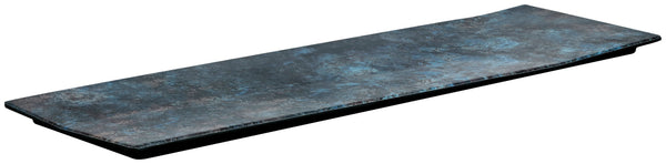 Platte Tusa; Größe GN 2/4, 53x16.2x1.5 cm (DxSxW); czarny/ciemny niebieski; prostokątny; 2 sztuka / opakowanie