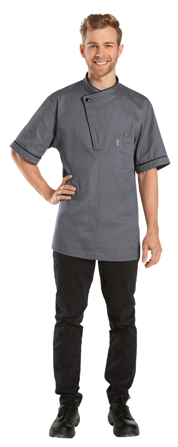 bluza kucharska męska Max; Kleidergröße 46; szary