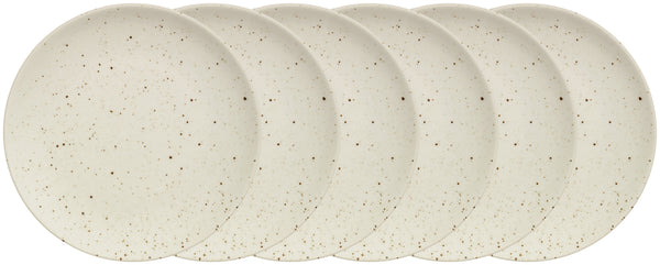 talerz płaski Alessia; 20.5 cm (Ø); beżowy; okrągły; 6 sztuka / opakowanie