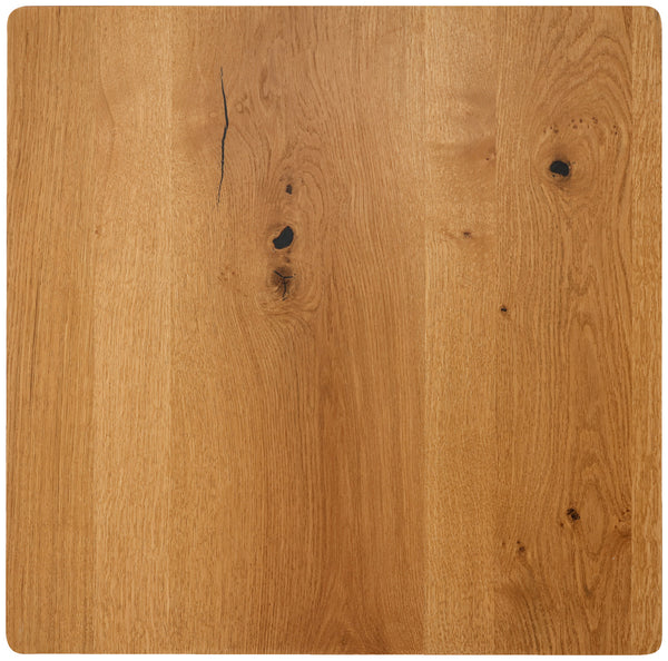 blat Acerios kwadratowy; 60x60x2.5 cm (DxSxW); dziki dąb; kwadrat