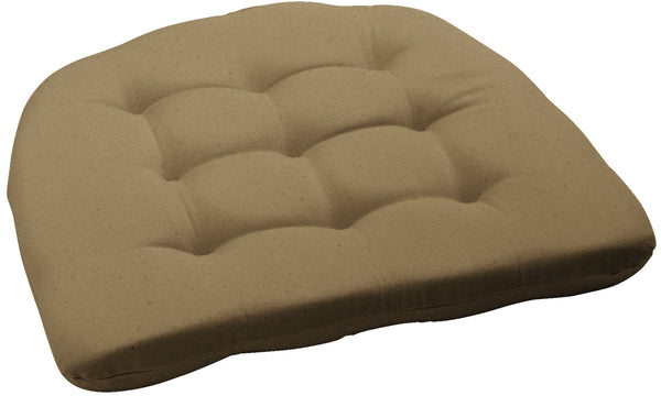 poduszka na krzesło Colori; 40x37.5x4 cm (SxDxW); beżowy; stożkowy