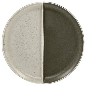 półtalerz płaski Ossora; 27.5x13.5 cm (DxS); beżowy; półokrągły; 4 sztuka / opakowanie