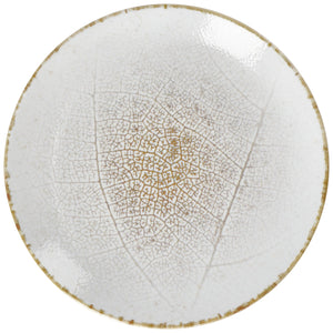 Teller flach Pianta; 24.5 cm (Ø); biały/brązowy; okrągły; 6 sztuka / opakowanie
