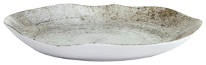 talerz płaski Gironia organiczny kształt; 23.5 cm (Ø); taupe; organiczny; 6 sztuka / opakowanie
