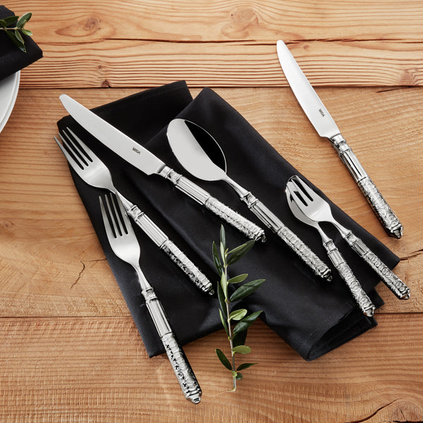 łyżka stołowa Marokko; 20.8 cm (D); srebro, Griff srebro; 6 sztuka / opakowanie