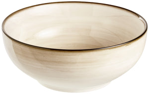 miska Limaro; 700ml, 16x6.4 cm (ØxW); brązowy; okrągły; 4 sztuka / opakowanie