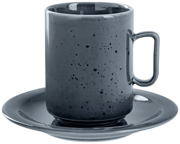 spodek uniwersalny Alessia; 15.5 cm (Ø); szary; okrągły; 6 sztuka / opakowanie