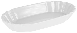 miska z melaminy Kentwood; 360ml, 21x11.5x3.2 cm (DxSxW); biały; 6 sztuka / opakowanie