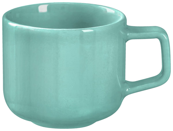 Espresso-Obertasse Alegria; 100ml, 5.9x5.3 cm (ØxW); turkusowy; okrągły; 6 sztuka / opakowanie
