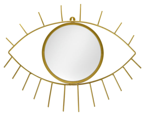 element lustrzany Jayanna; 69x53 cm (DxW); złoto