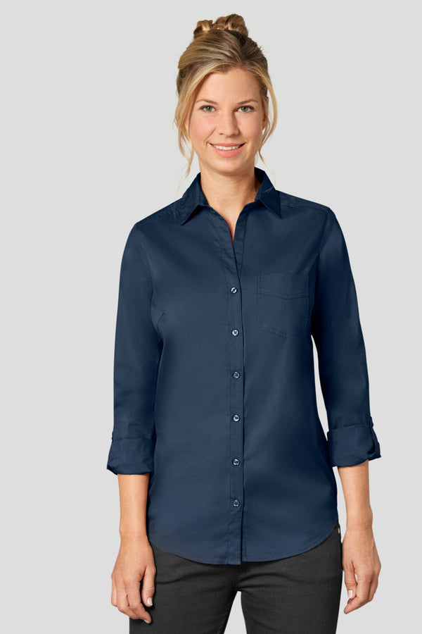 bluzka damska Kim długi rękaw; Kleidergröße 44; granat