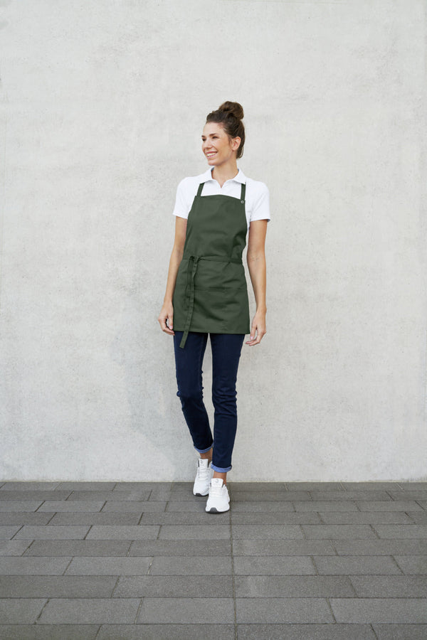 fartuszek Taras kolorowy 64x80 cm; 64x80 cm (DxS); ciemna oliwka