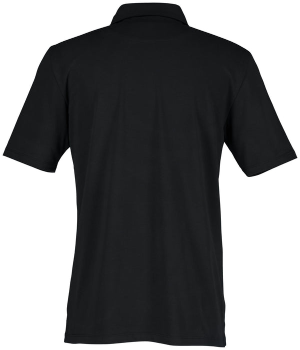 Herren-Polo Malme Halbarm; Kleidergröße L; czarny