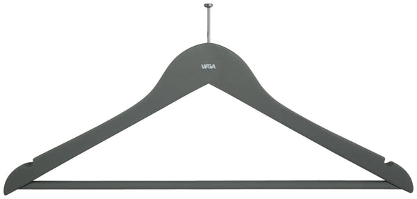 wieszak Colgado z zabezpieczeniem antykradzieżowym; 44.5x27 cm (DxW); szary; 12 sztuka / opakowanie