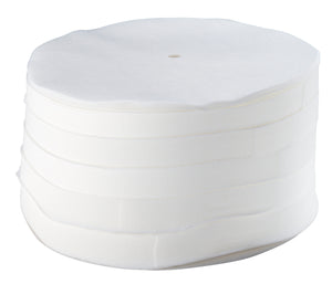 filtr fizelinowy do automatów do kawy; 20 cm (Ø); biały; 500 sztuka / opakowanie