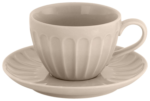 spodek uniwersalny Bel Colore; 14 cm (Ø); beżowy; 6 sztuka / opakowanie
