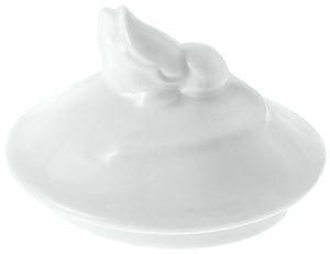 pokrywka zapasowa do cukiernicy Sevilla; biały; okrągły; 6 sztuka / opakowanie