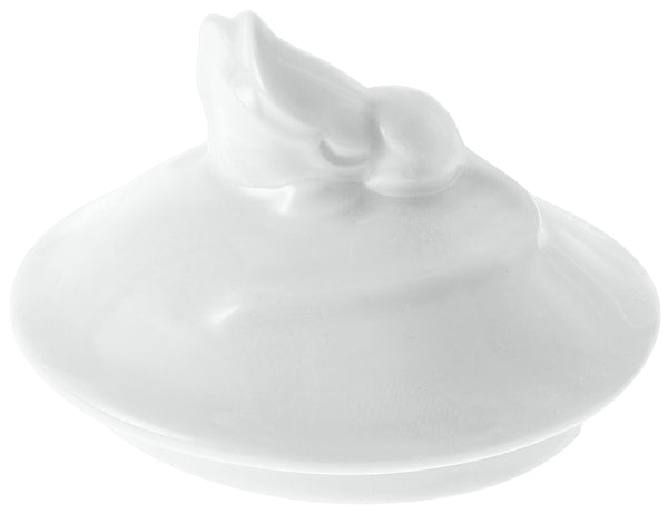 pokrywka zapasowa do cukiernicy Sevilla; biały; okrągły; 6 sztuka / opakowanie