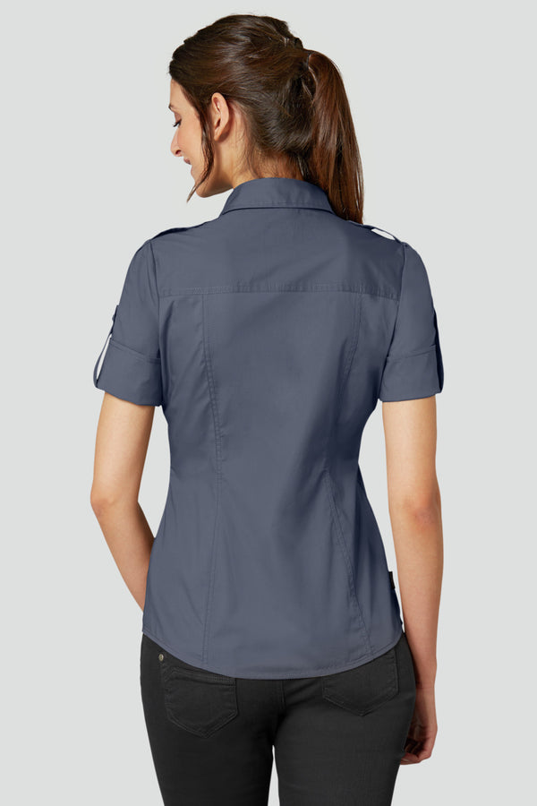 bluzka damska Kate krótki rękaw; Kleidergröße 42; grafit