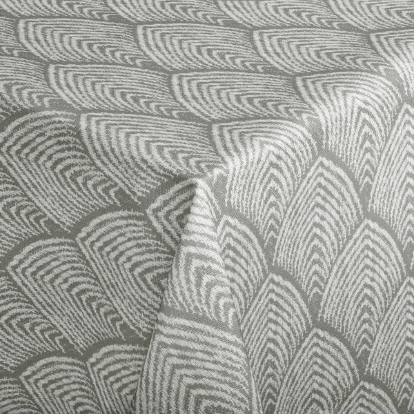 obrus Leaf kwadratowy; 100x100 cm (SxD); szary; kwadrat