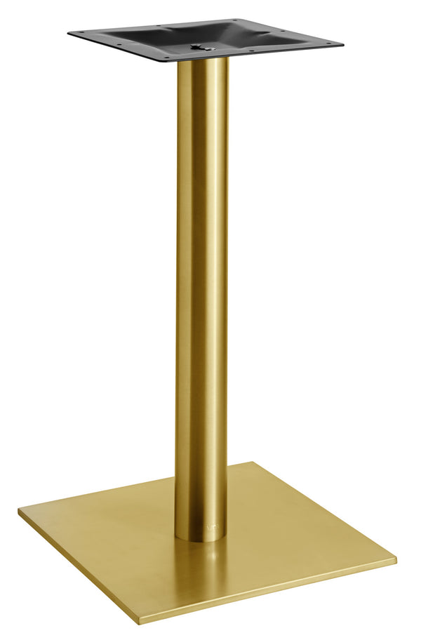 podstawa Orio prostokątna; 40x40x72 cm (SxDxW); złoto; kwadrat
