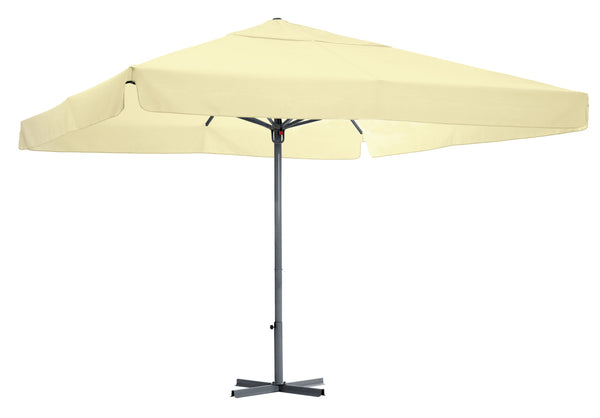 parasol profesjonalny duży Esparto stelaż antracyt; 350x350x370 cm (DxSxW); ecru; kwadrat