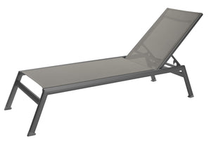 leżanka Tailor; 208x59x34 cm (DxSxW); siedzisko taupe, stelaż antracyt