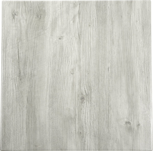blat Topalit kwadratowy; 70x70 cm (DxS); biały vintage; kwadrat